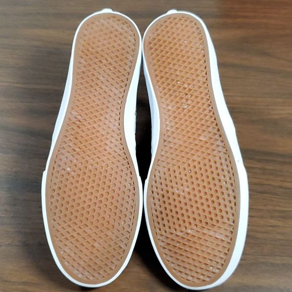 Vans | Camden Ultracush Deluxe Optical Woven Sneakers 7½ 7.5 Black White - Picture 4 of 6